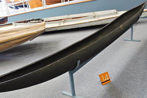 picture of a dugout canoe