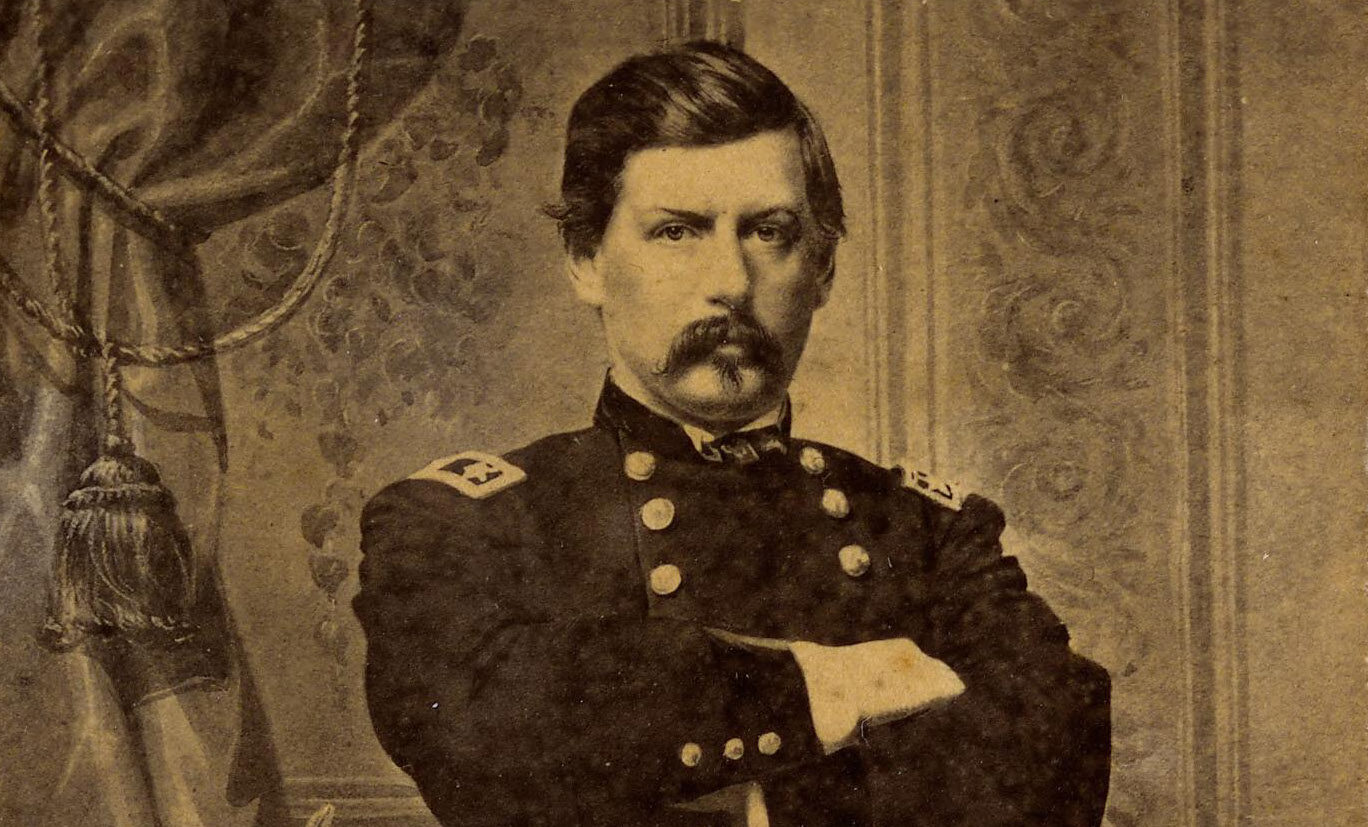 Portrait of George B McClellan